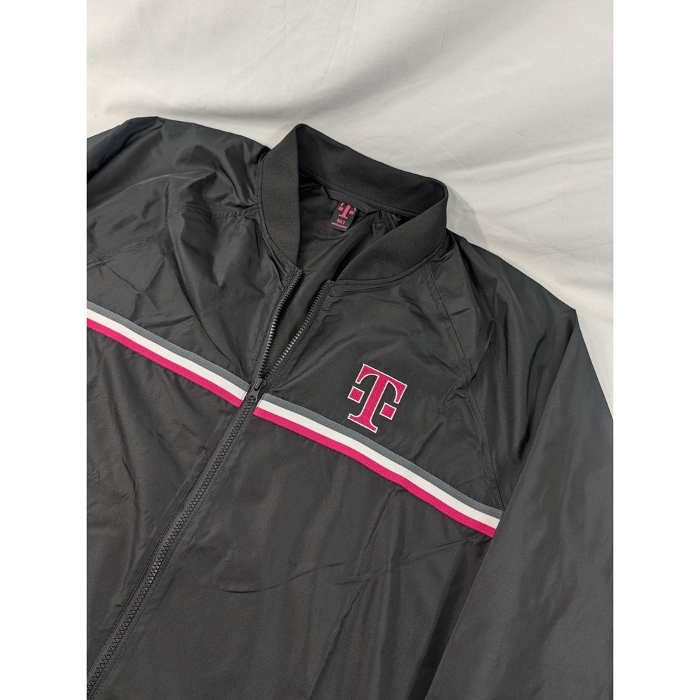 New No Tag TMobile 4XLT  Employee Full Zip Jacket Logo  Lightweight Windbreaker